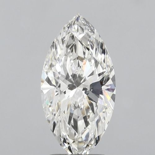 2.09ct H VS1 Rare Carat Ideal Cut Marquise Lab Grown Diamond