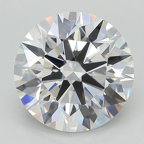 3.81ct D VS1 Rare Carat Ideal Cut Round Lab Grown Diamond