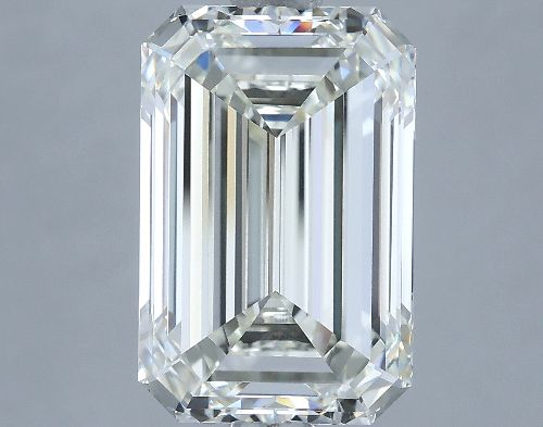 4.02ct J VVS1 Very Good Cut Emerald Diamond