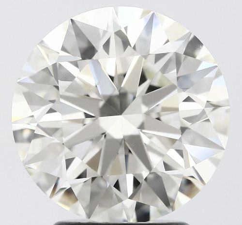 3.04ct J VS1 Rare Carat Ideal Cut Round Diamond
