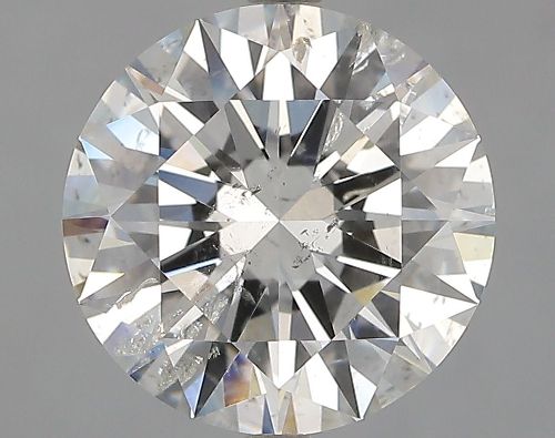 3.02ct G SI2 Excellent Cut Round Diamond