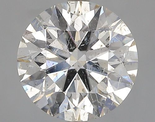 2.51ct G SI2 Rare Carat Ideal Cut Round Diamond