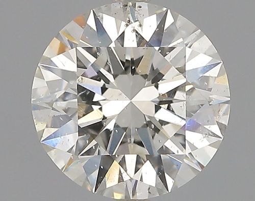 2.01ct F SI2 Rare Carat Ideal Cut Round Diamond