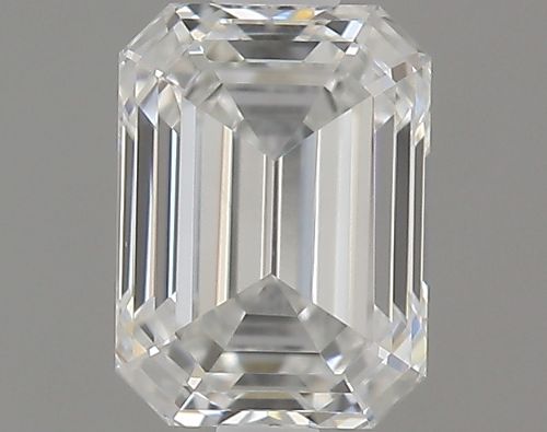 0.37ct F SI1 Very Good Cut Emerald Diamond