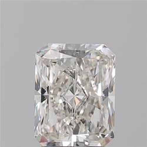 2.59ct J SI1 Rare Carat Ideal Cut Radiant Diamond