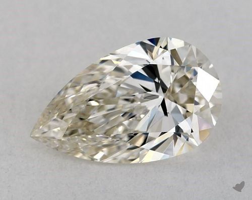 0.71ct J VS2 Rare Carat Ideal Cut Pear Diamond