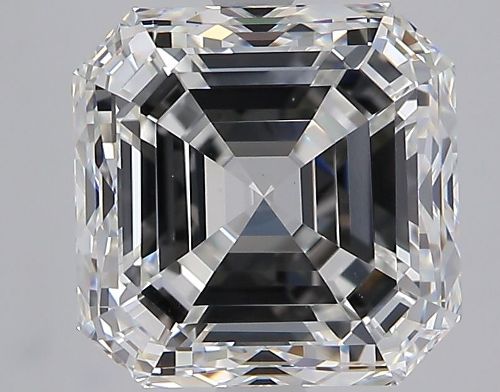 3.70ct H VS1 Very Good Cut Asscher Diamond