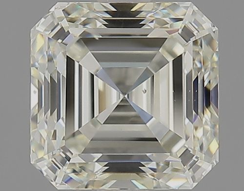 2.00ct K SI1 Rare Carat Ideal Cut Asscher Diamond