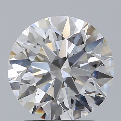 1.55ct D FL Rare Carat Ideal Cut Round Diamond