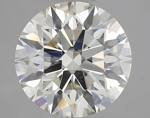 2.51ct K SI1 Rare Carat Ideal Cut Round Diamond