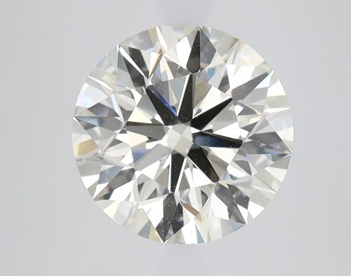 2.63ct K VS1 Rare Carat Ideal Cut Round Diamond