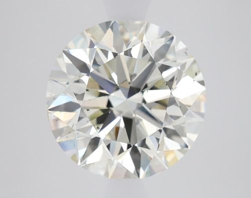 3.01ct J SI1 Excellent Cut Round Diamond