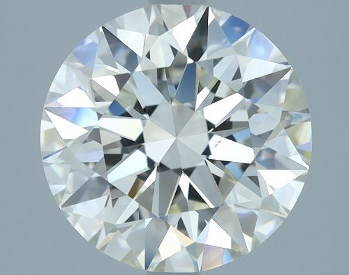 3.53ct I VS2 Rare Carat Ideal Cut Round Diamond