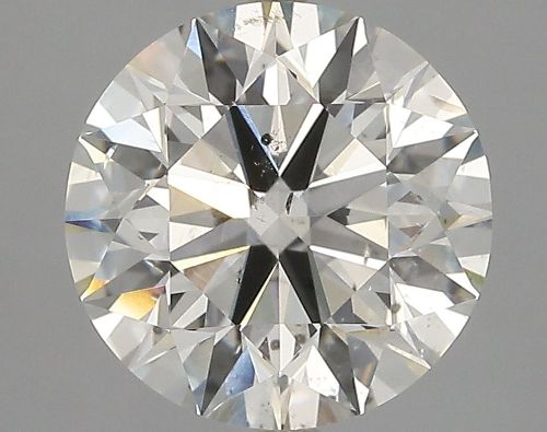 3.50ct I SI2 Rare Carat Ideal Cut Round Diamond