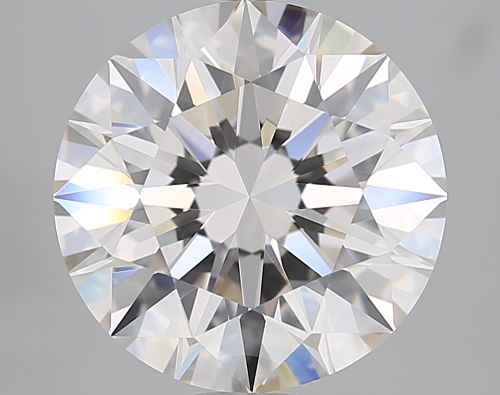 3.34ct K VVS1 Rare Carat Ideal Cut Round Diamond