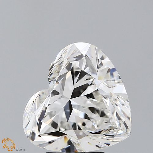 4.01ct I VS1 Rare Carat Ideal Cut Heart Diamond