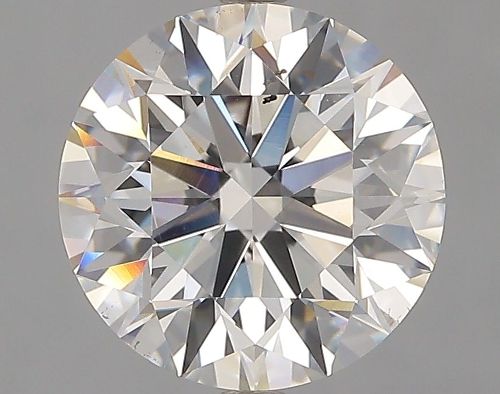 3.27ct D SI1 Rare Carat Ideal Cut Round Diamond