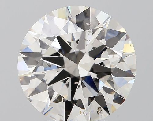 3.11ct I SI2 Rare Carat Ideal Cut Round Diamond