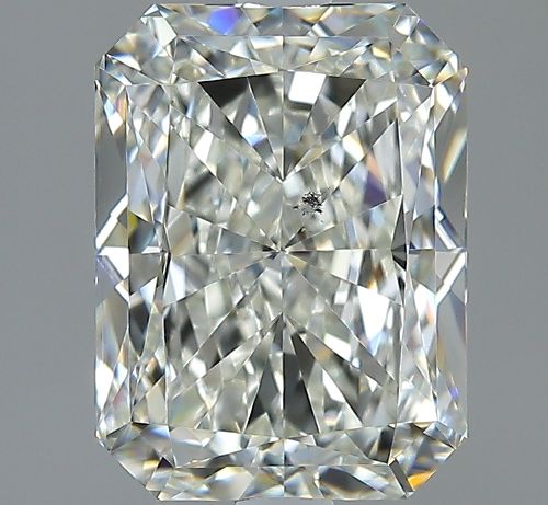 2.52ct J SI1 Rare Carat Ideal Cut Radiant Diamond