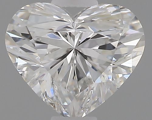 Heart shape 0.51 Carat Natural Diamond F VVS1 GIA Certified
