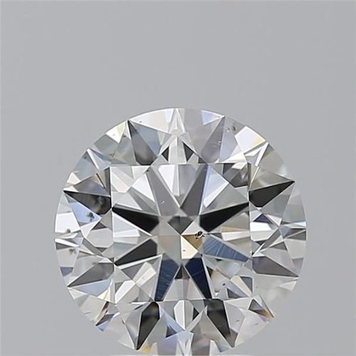 3.05ct H SI1 Rare Carat Ideal Cut Round Diamond