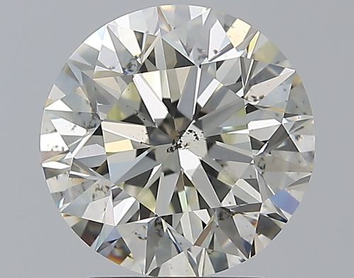 2.81ct K SI2 Excellent Cut Round Diamond