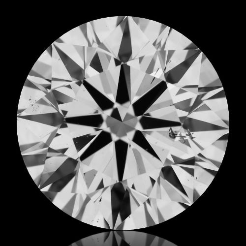 1.80ct D SI2 Rare Carat Ideal Cut Round Diamond