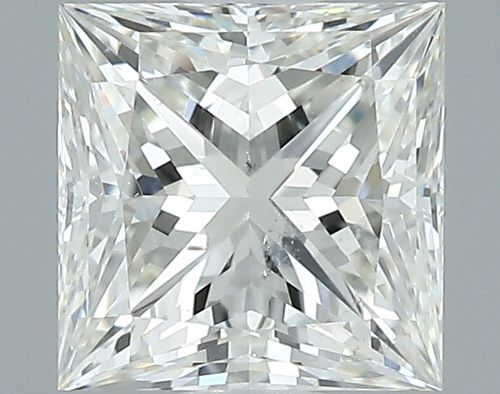 1.00ct K SI2 Rare Carat Ideal Cut Princess Diamond
