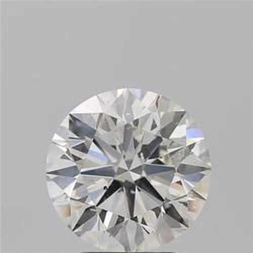 4.01ct J SI2 Rare Carat Ideal Cut Round Diamond