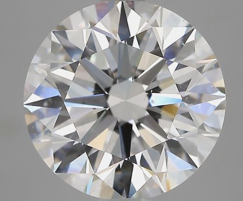 5.01ct G SI1 Rare Carat Ideal Cut Round Diamond