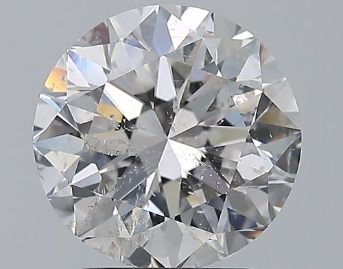 3.01ct E SI2 Very Good Cut Round Diamond