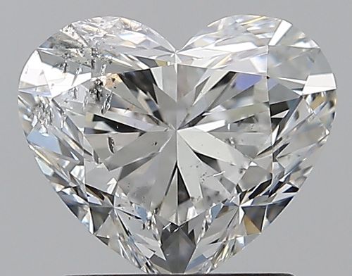 1.51ct F SI2 Rare Carat Ideal Cut Heart Diamond