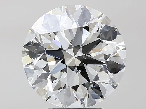 4.00ct H SI1 Excellent Cut Round Diamond