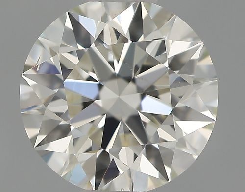 0.59ct I SI2 Rare Carat Ideal Cut Round Diamond