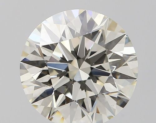 2.51ct I SI1 Rare Carat Ideal Cut Round Diamond