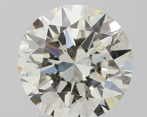 2.55ct I SI1 Rare Carat Ideal Cut Round Diamond