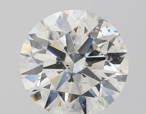 3.27ct G SI2 Rare Carat Ideal Cut Round Diamond