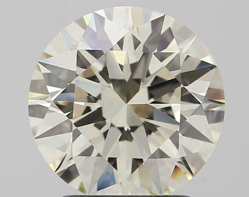 2.03ct K VS2 Rare Carat Ideal Cut Round Diamond