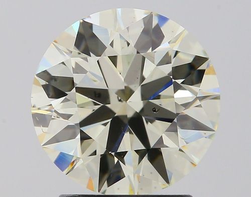 2.13ct J SI1 Rare Carat Ideal Cut Round Diamond