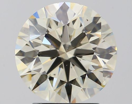 2.58ct J VS2 Rare Carat Ideal Cut Round Diamond