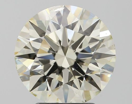 3.01ct K SI1 Rare Carat Ideal Cut Round Diamond