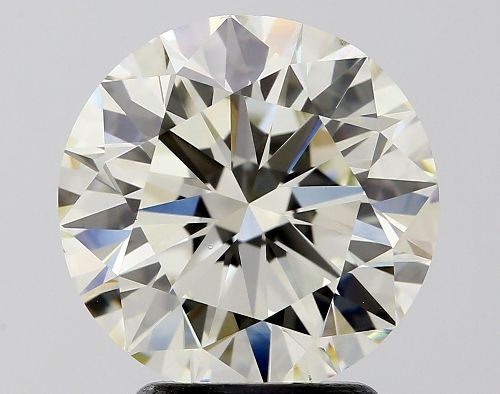 3.02ct J VS1 Rare Carat Ideal Cut Round Diamond