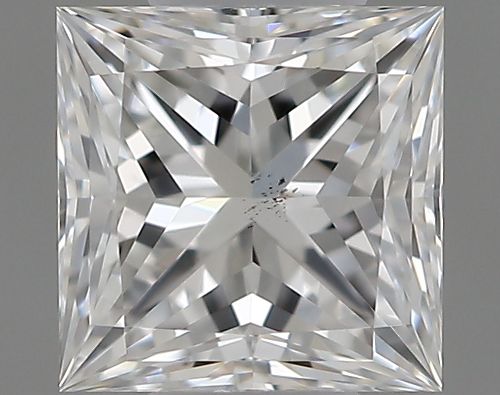 0.32ct F SI1 Rare Carat Ideal Cut Princess Diamond