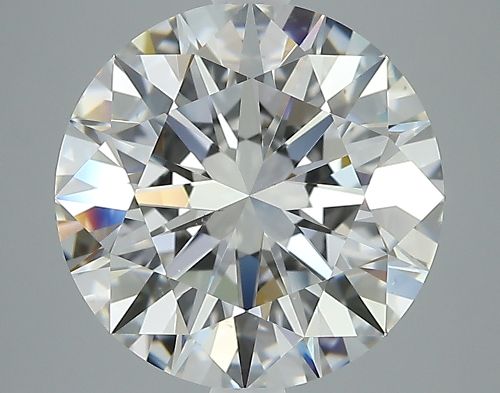 3.52ct F VS2 Rare Carat Ideal Cut Round Diamond