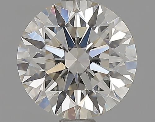 1.07 ct Round Faint Brown natural diamond