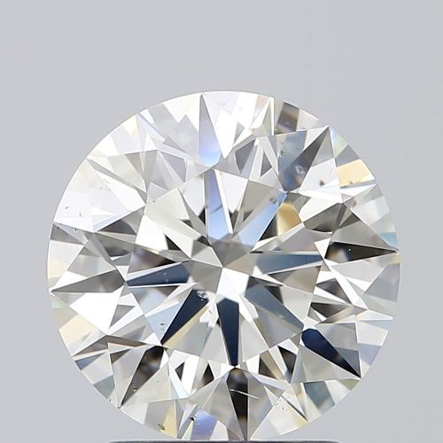 2.25ct J SI1 Rare Carat Ideal Cut Round Diamond