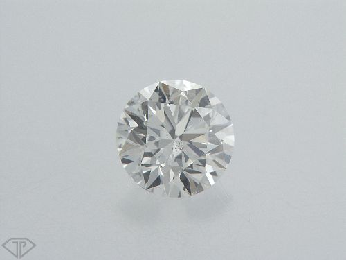 0.53ct J SI2 Rare Carat Ideal Cut Round Diamond