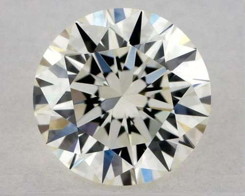 0.53ct K VVS2 Rare Carat Ideal Cut Round Diamond