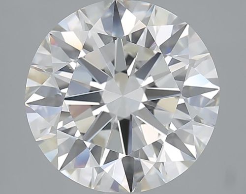 4.50ct H VS2 Rare Carat Ideal Cut Round Diamond