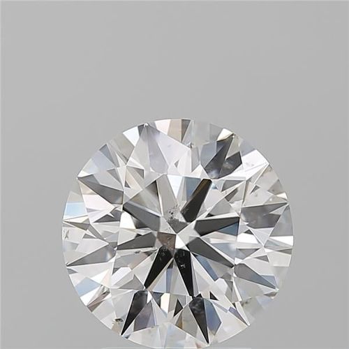 2.80ct H SI2 Rare Carat Ideal Cut Round Diamond